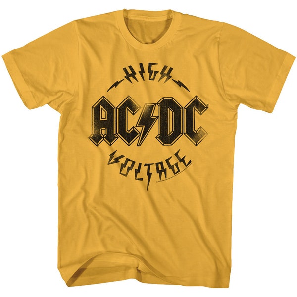 ACDC High Voltage Rock and Roll Music Shirt