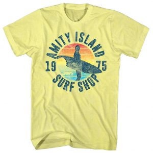 Jaws Amity Island Surf Shop Movie Shirt