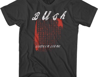 Bush Sixteen Stone Album Alternative Rock Music Shirt