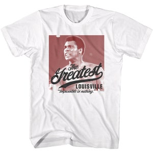 Muhammad Ali The Greatest Impossible Is Nothing Boxing Shirt