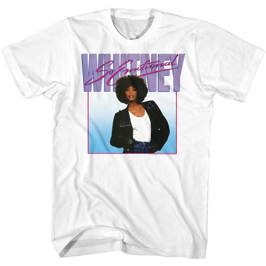 Whitney Houston so Emotional R&B Music Shirt - Etsy