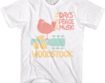 Woodstock Peace and Music Music Shirt