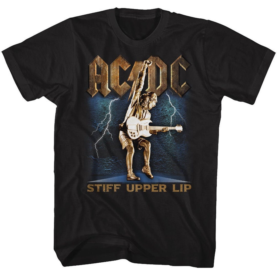 ACDC Stiff Upper Lip Rock and Roll Music Shirt - Etsy