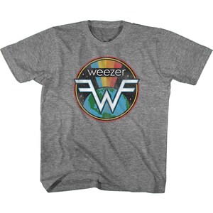 Kids Weezer Logo Rock and Roll Music Shirt