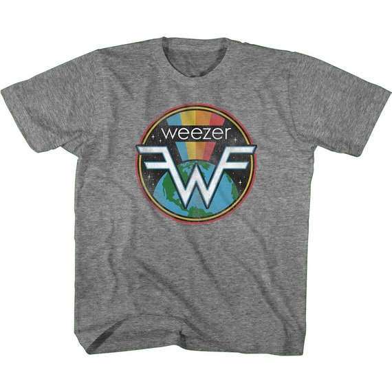 Kids Weezer Logo Rock and Roll Music Shirt Etsy Nederland