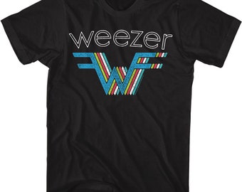 Weezer Sweatshirt à Capuche COD WEZ-D006 Official Licensed Sun Graphic Logo Homme