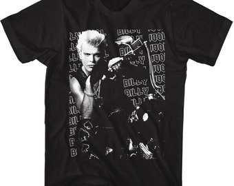 Billy Idol Rock and Roll Music Shirt