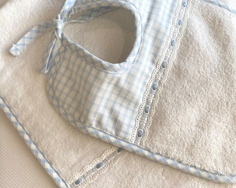 Baby Bib & Burp Cloth Set