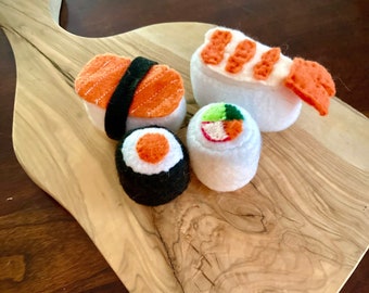salmon sushi plush