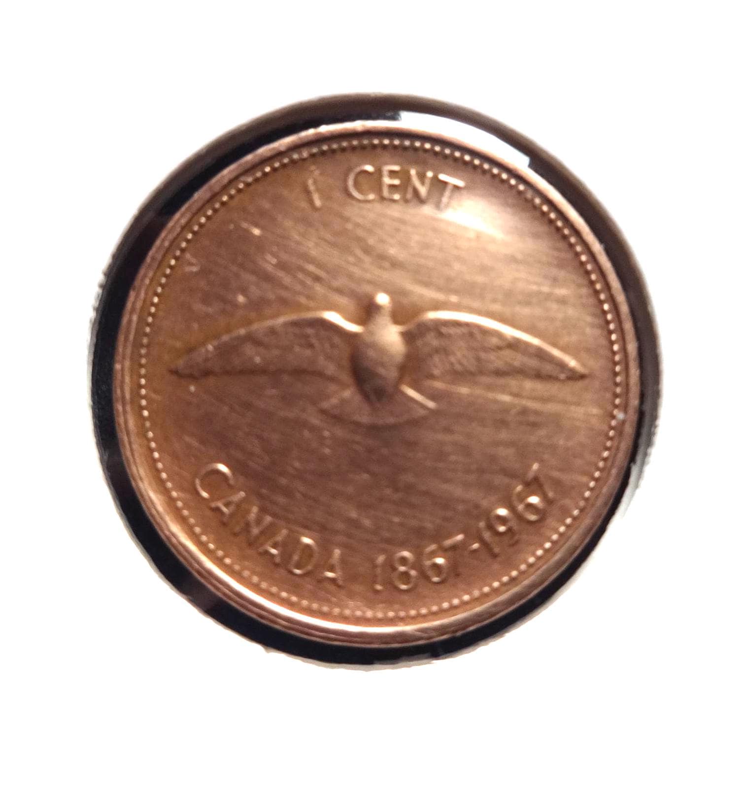 1967 one penny coin - Etsy 日本