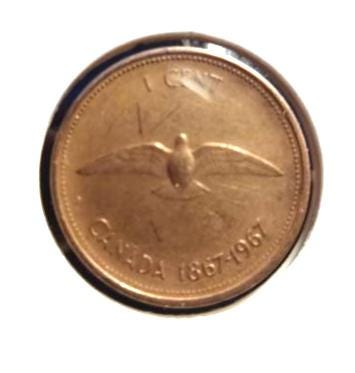 カナダ 1 セント硬貨 - Etsy 日本