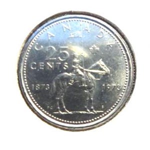 1973 canada 25 cents - Etsy 日本