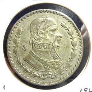 Messico 1962 1 Peso 34 mm * Tepalcate*