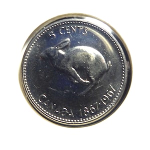 Canada 1967   5 Cents  - Rabbit-