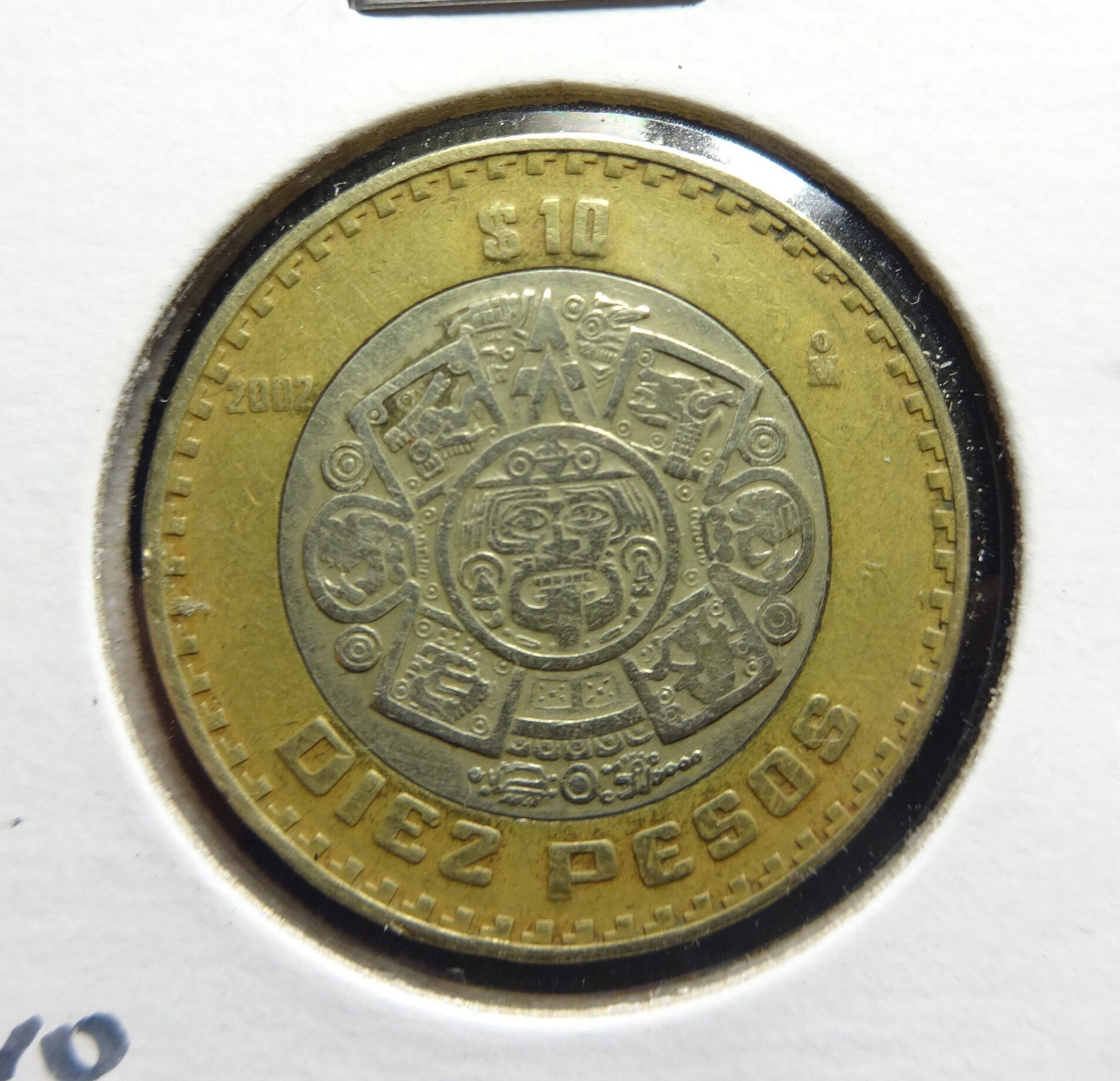 México 2002 10 Pesos Piedra del Sol Etsy México 2002 10 Pesos Piedra del Sol Etsy