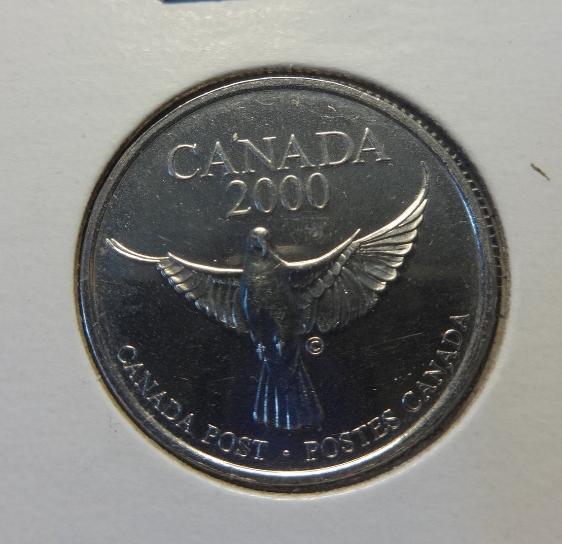 Canada 2000 25 Cents Post Office Millennium Etsy