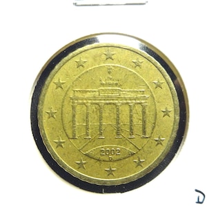 Alemanha 2002 D 50 Cent moeda de euro