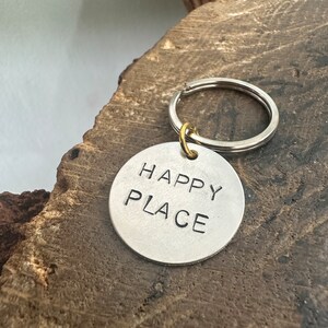 Happy Place Keyring
