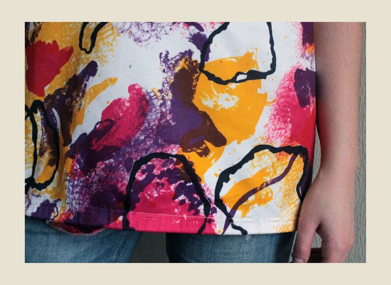Vintage Multicolor Cycling Biking Jersey Retro Colorful Biking Bicycle T-shirt Tshirt Road Bike Shirt 80s 90s Abstract Vintage Print Tsirt