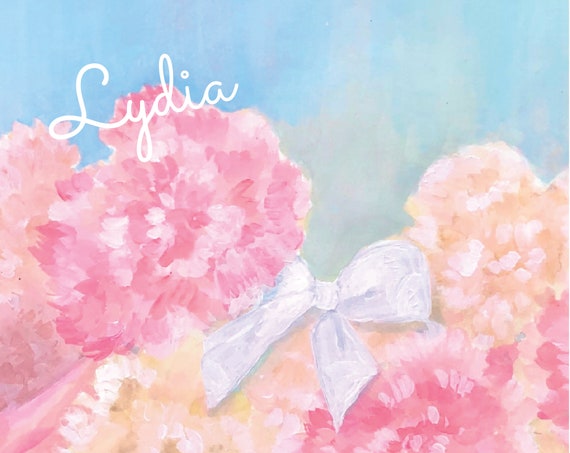 Carnation Phone Wallpaper Download Lockscreen Digital Etsy Singapore