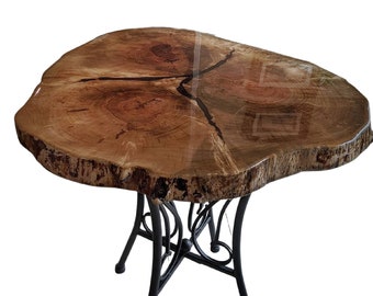 SOLD - Live edge dining room table, custom order