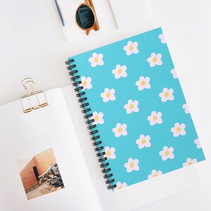 Floral Spiral Notebook - Ideal for Journaling, Gifts, School, Wedding Planning, and Creative Writing