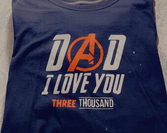 Avengers dad shirt