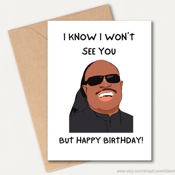 Printable Funny Stevie Birthday Card, Musician Gift, Meme Card, Funny Birthday Humor, Bday Card for Him or Her,digital card, downloadable