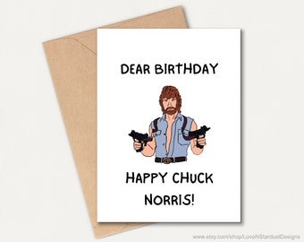Chuck Geburtstagskarte, druckbare lustige urkomische Geburtstagskarte für Freund, lustiges Mem-Grußkarte, Geburtstagsgeschenk, lustige Karte, herunterladbar