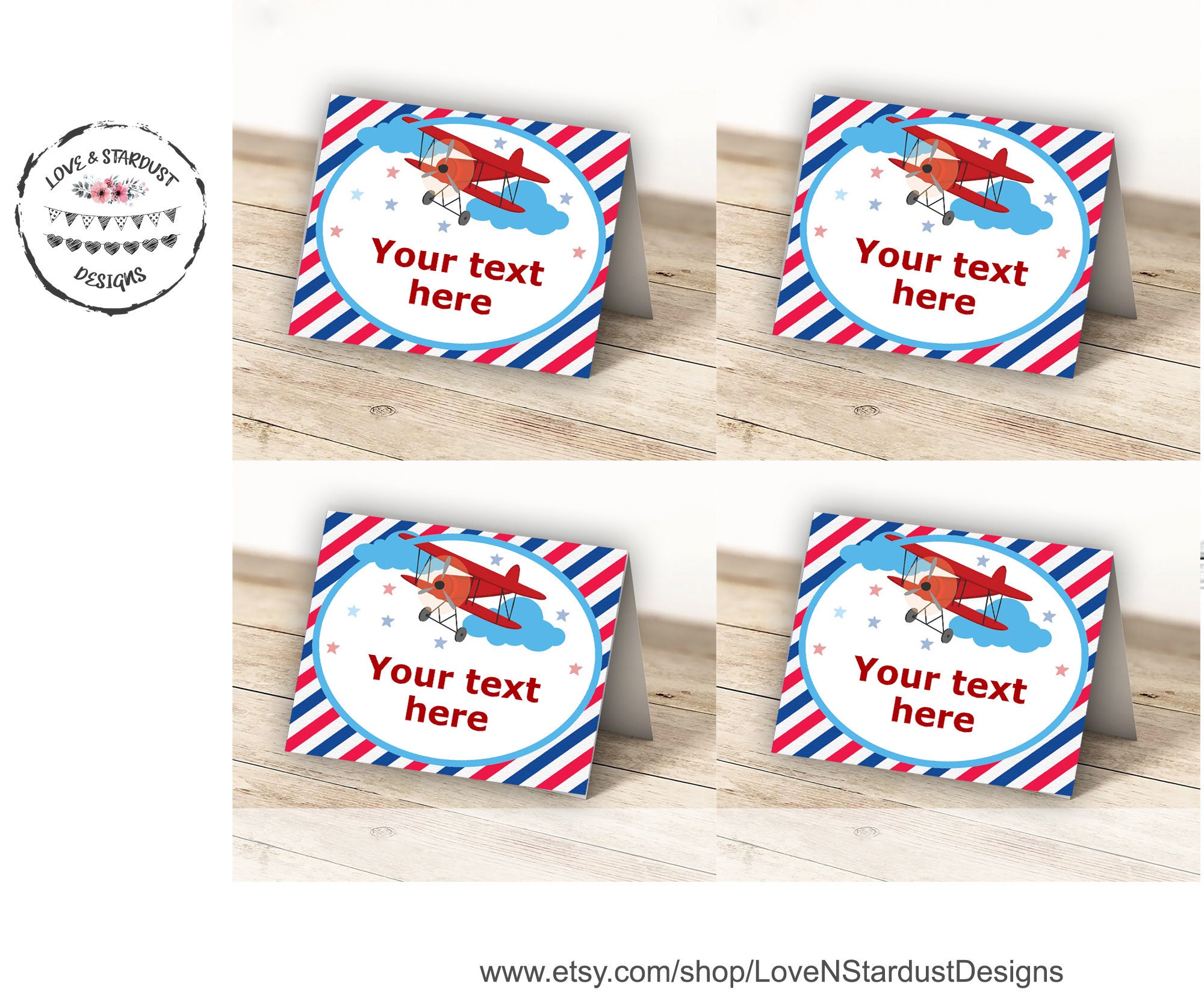 Airplane Chocolate Bar Wrapper, Airplane Candy Bar, Treat Wrapper