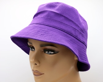 Bright Purple Hat | Etsy