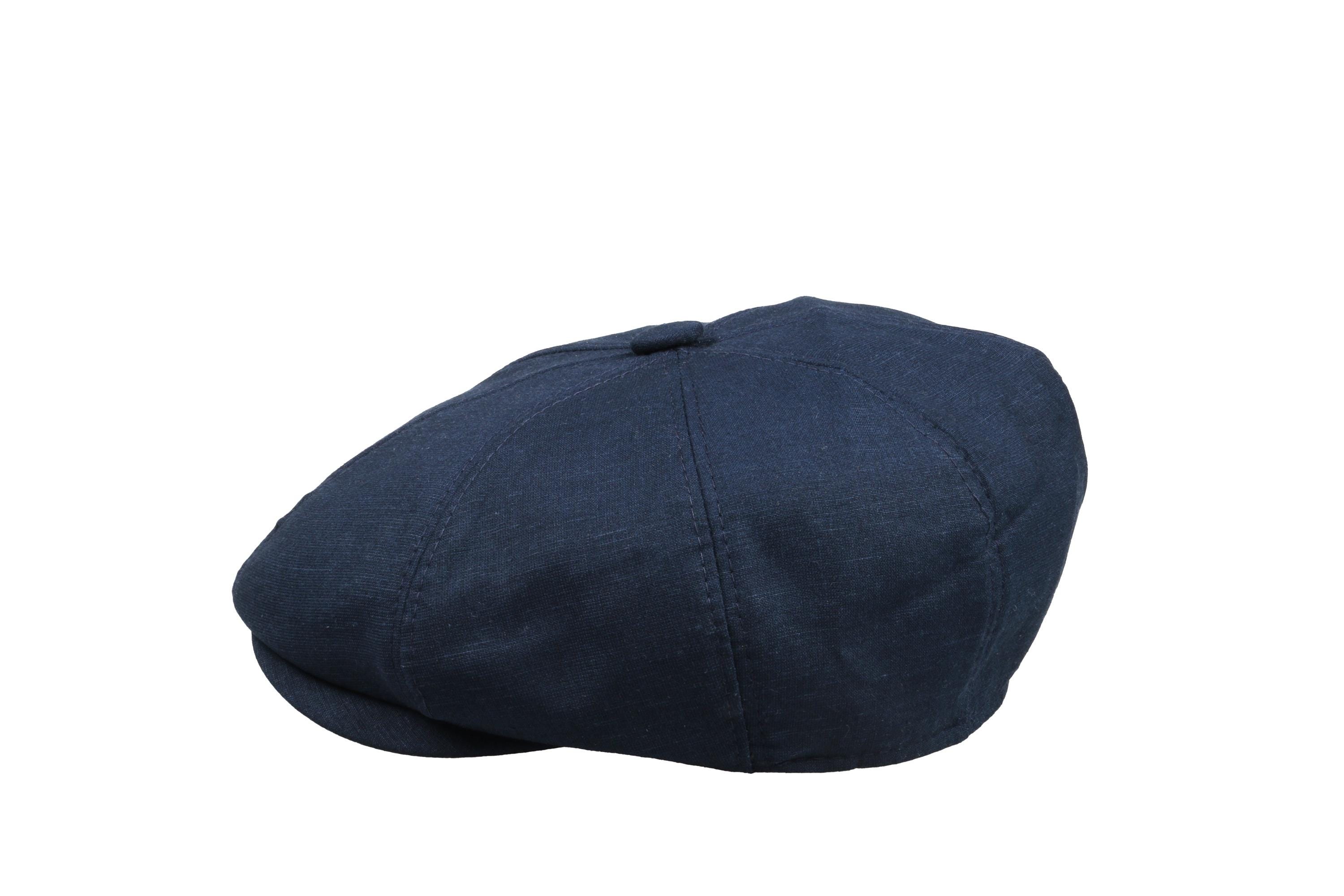 Cappello In Lino Bianco Stile Peaky Blinders - Berretto Piatto Da Uomo Estate - G&H - Foto 2