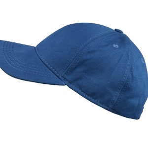 Navy Cotton Fabric Classic Baseball Cap, Hatsquare 6 Panel Baseball Hat,  Men Summer Hat, Adjustable Baseball Cap, Women Summer Sports Hat