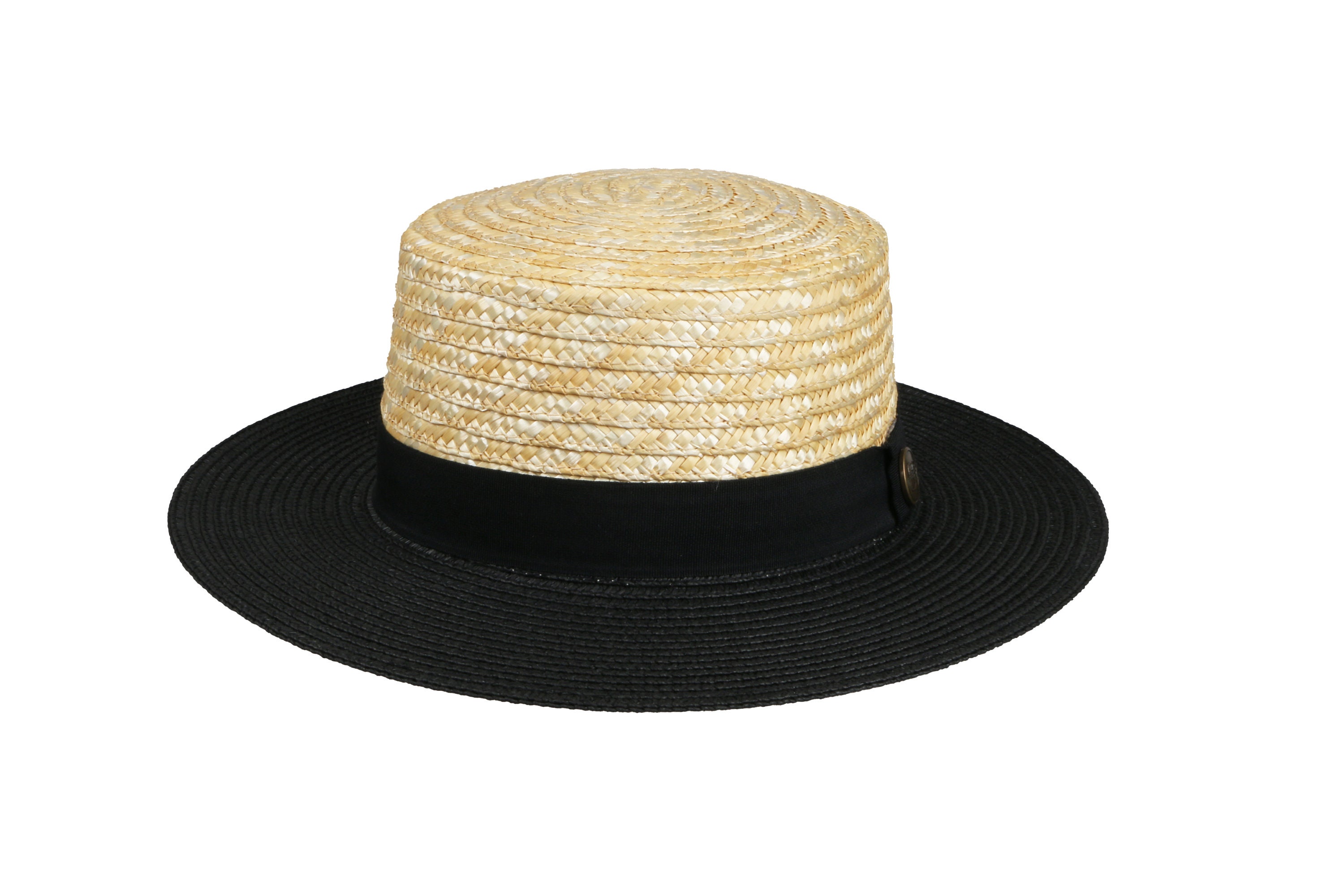Round Straw Hat - Etsy