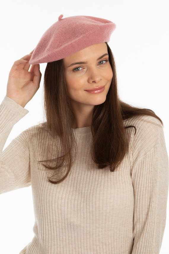 Women Women Linen Newsboy Cap French Painter Hat Ladies Winter Beret