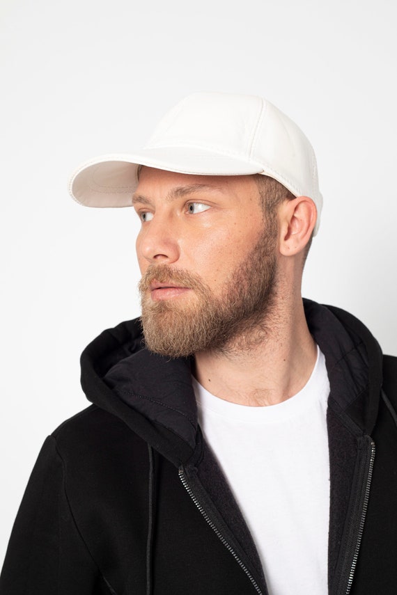 ★SINCLAIR★PRESTIGE BASIC LEATHER BALL CAP INOGIH Snakeskin-Leather Baseball-Cap Unisex Casual-Dad-Hat