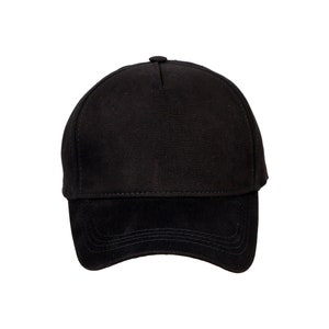 Black Cotton Fabric Baseball Cap, 5 Panel Baseball Hat, Men Summer Hat, Adjustable Baseball Cap, Women Summer Hat, Sports Hat, Dad Cap image 4