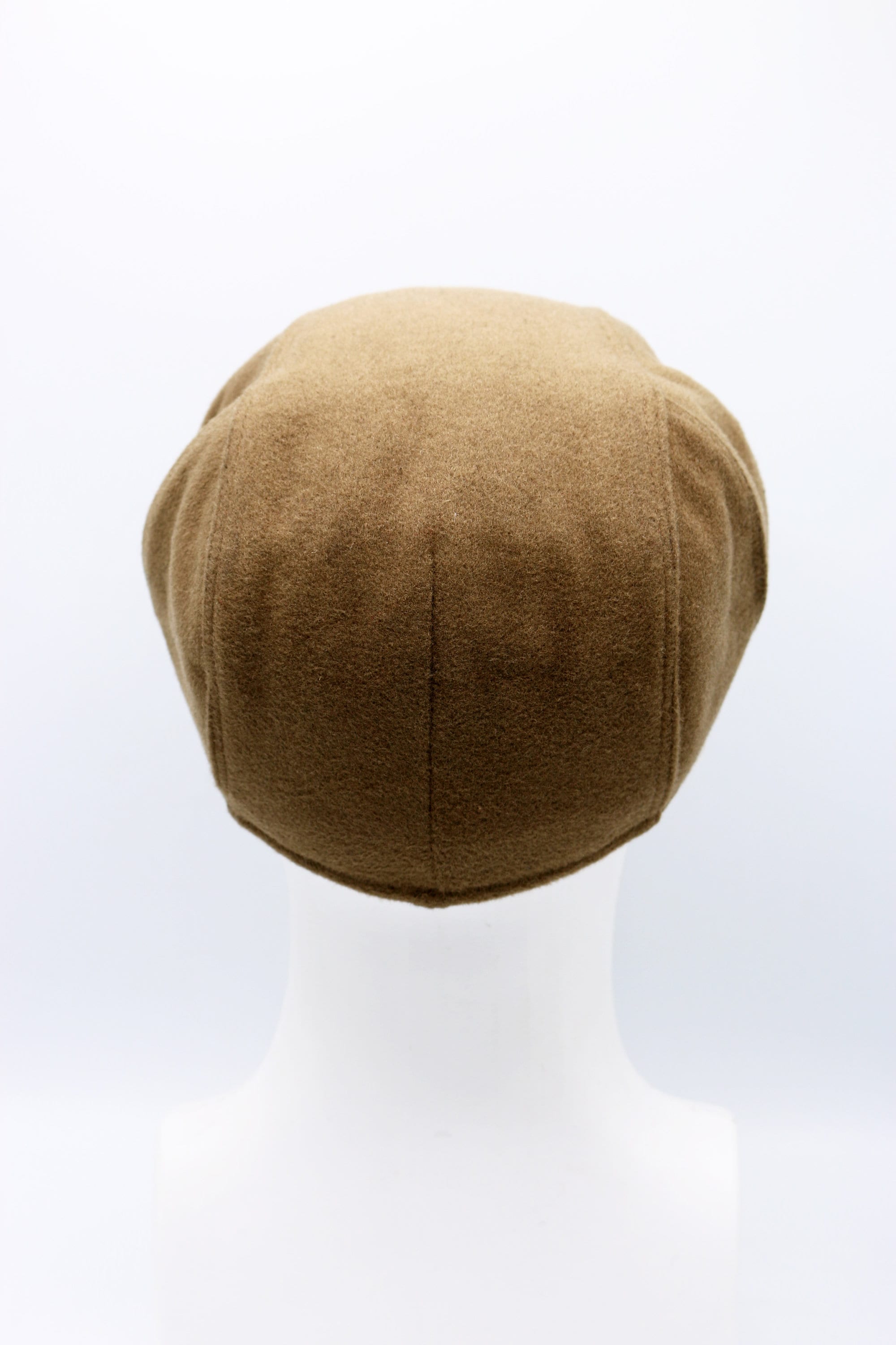 Camel Wool Flat Cap, Peaky Blinders Hat, Winter Baker Boy