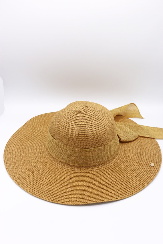 Women Vintage Boater Straw Hat Foldable Beach Hats for Women Packable Beach  Hats for Girls Women's Sun Hat Beige at  Women's Clothing store