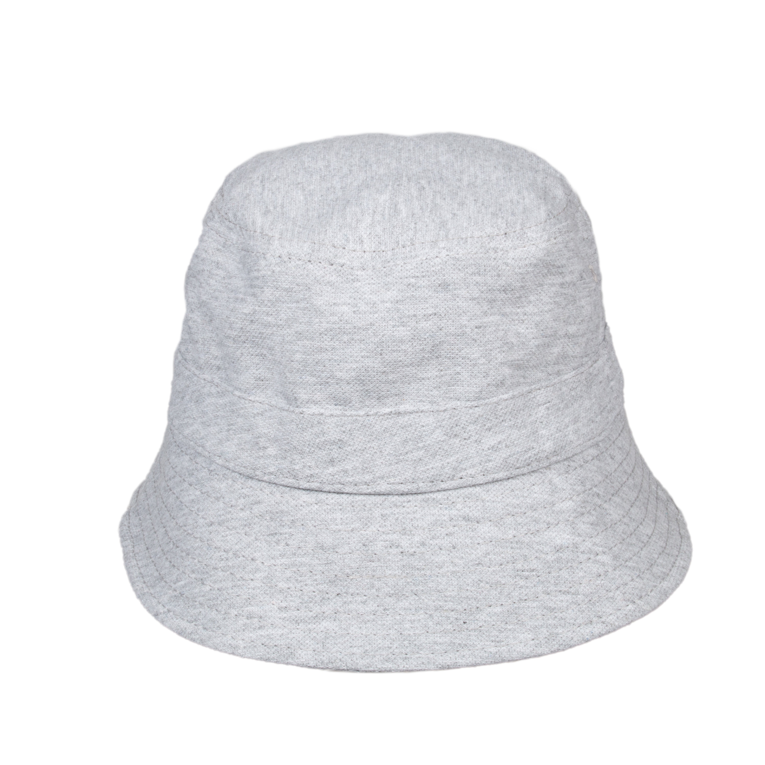 Gray Cotton Bucket Hat, Bright Color Bucket Hat, One Size Hat