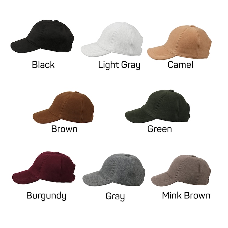 Camel Wool Blend Baseball Hat, Hatsquare Baseball Cap, Winter Hat, Warm ...