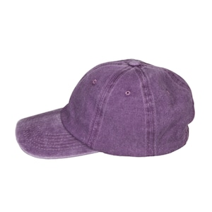 Purple Cotton Baseball Cap, Hatsquare Baseball Hat, Pigment Dyed Cap, Men Summer Hat, Adjustable Baseball Cap, Women Summer Hat, Sports Cap