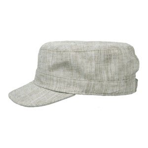 Light Green/ Greenish Gray Summer Cotton Military Cap, Light Army Style Hat, Hatsquare Castro Cap, Cadet Cap, Hunting Ranger Strapback Cap