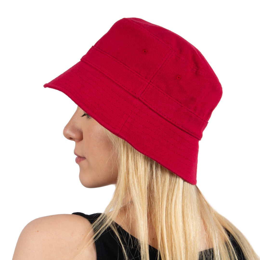 red-cotton-bucket-hat-women-bucket-hat-one-size-hat-women-summer-hat