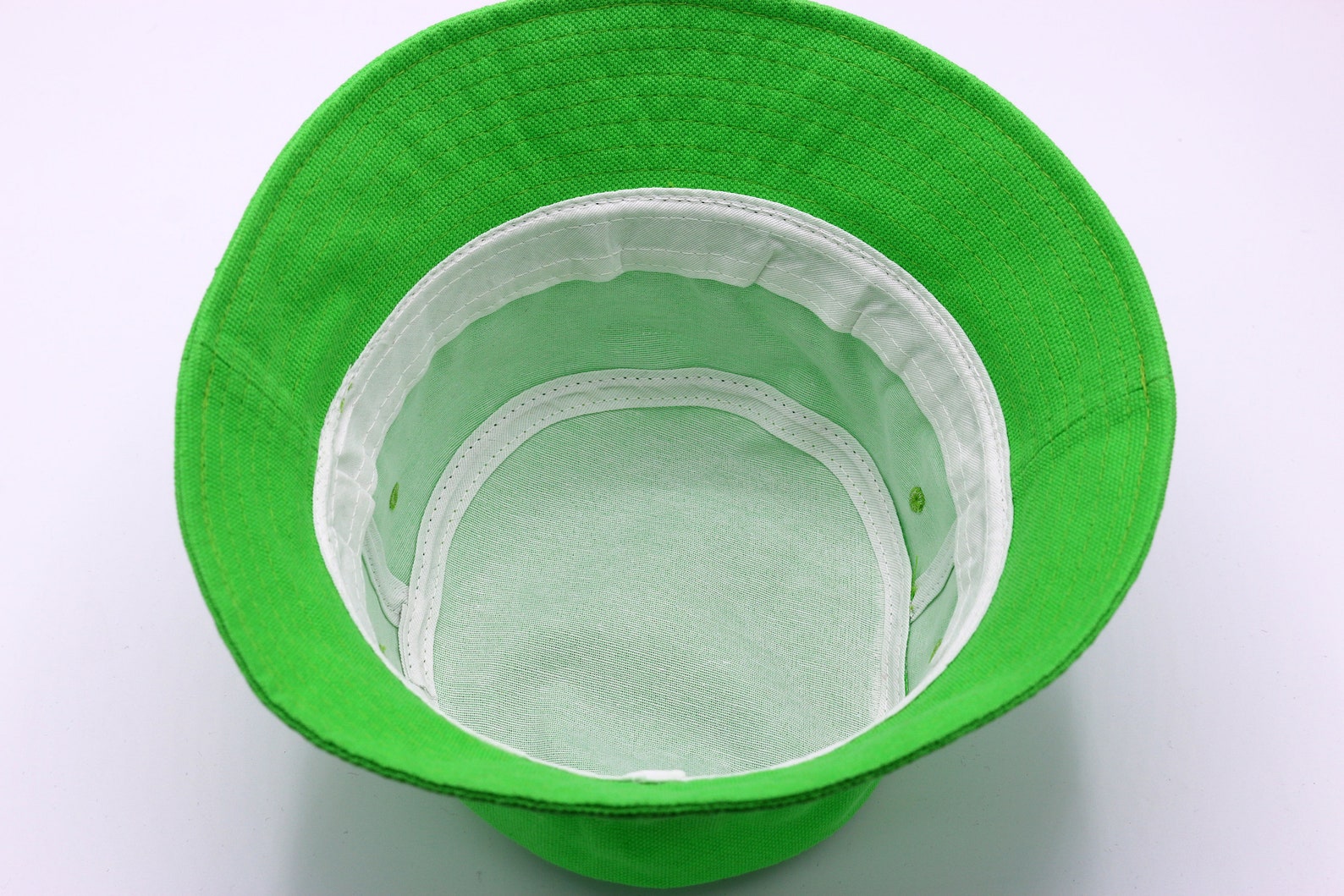 Neon Green Bucket Hat Bright Color Bucket Hat One Size Hat Etsy