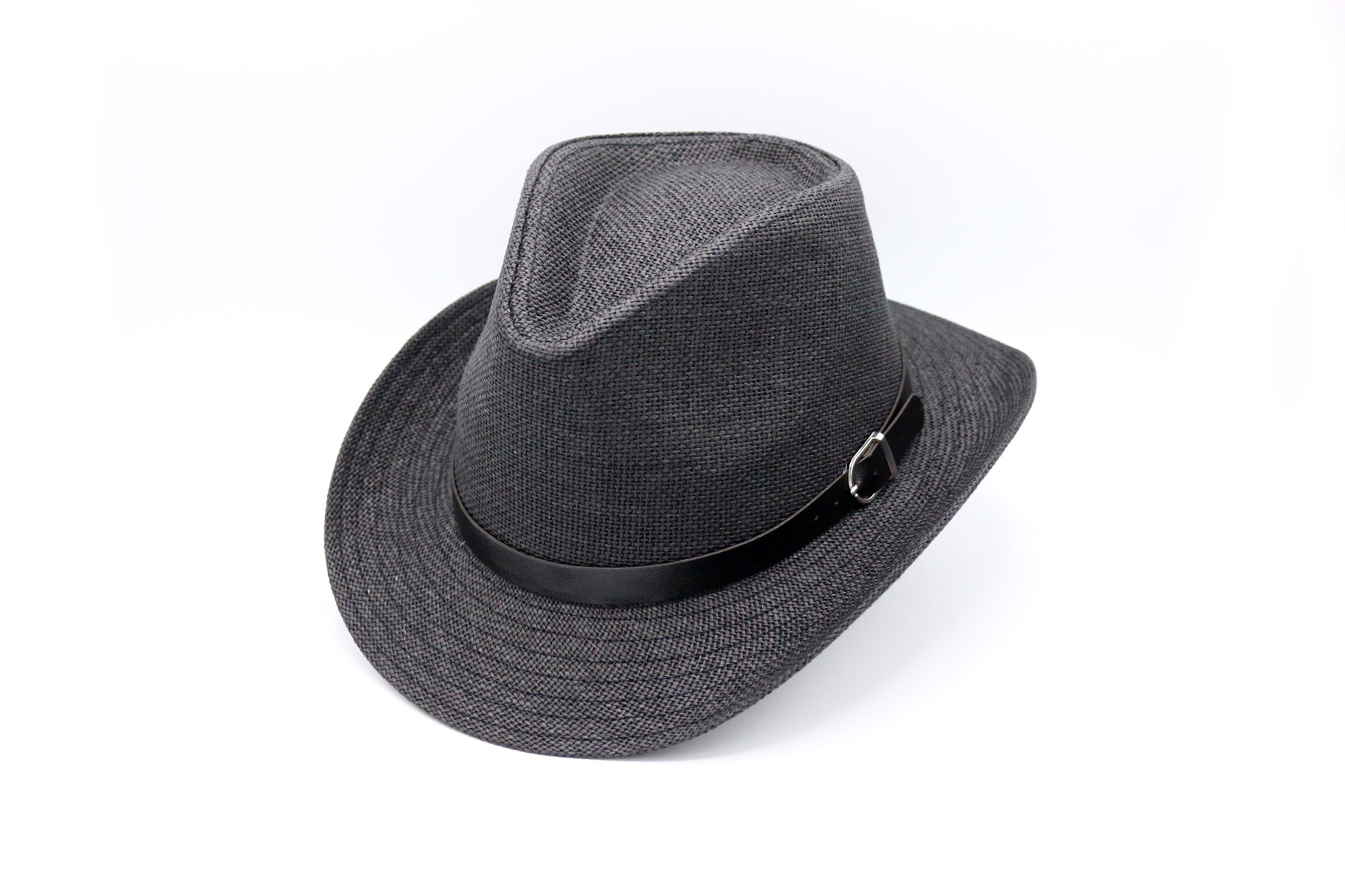 Black Summer Cowboy Cowgirl Hat Boho 