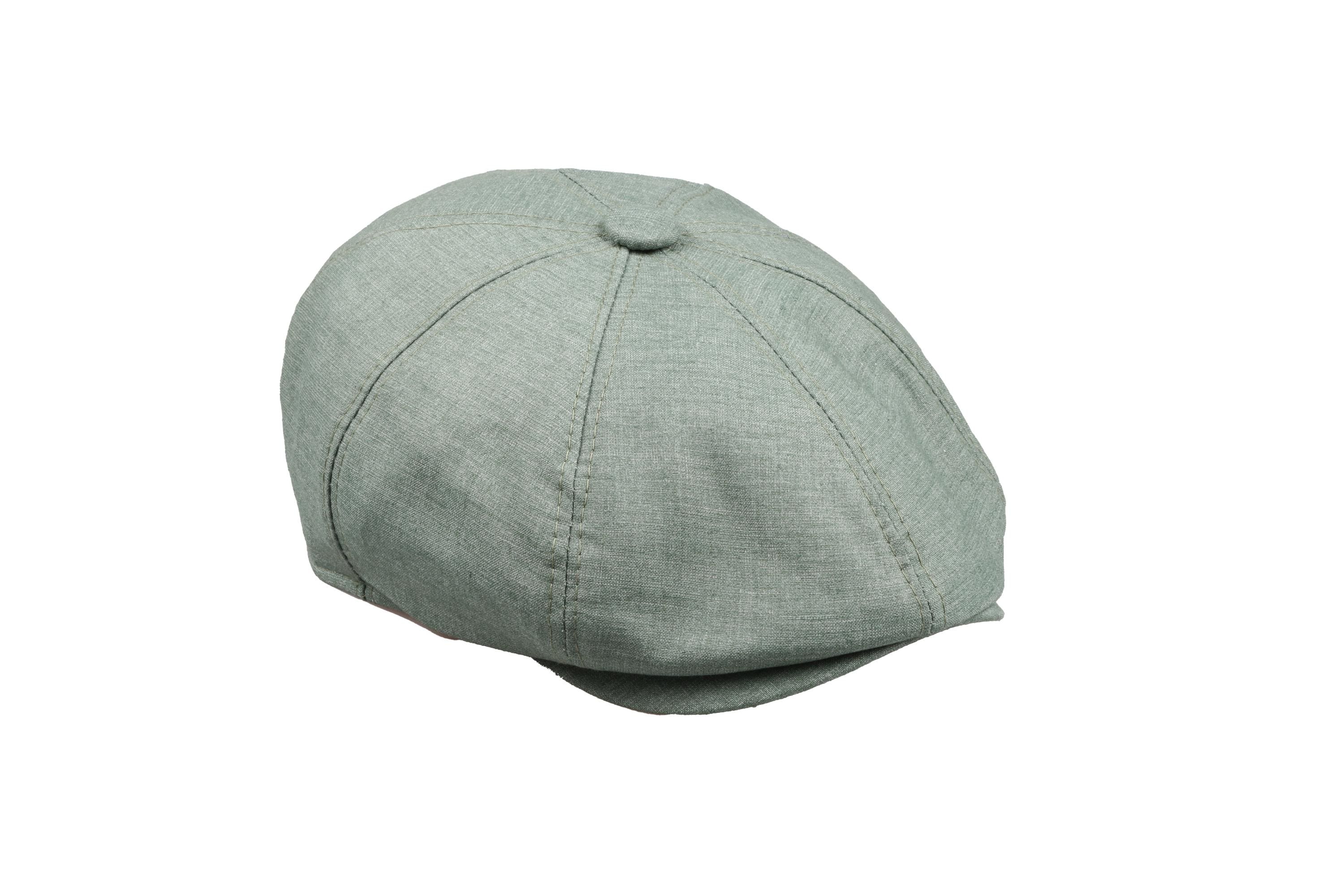 Peaky Blinders メンズ 8 ピース「ニュースボーイ」スタイル フラットキャップ ウール グレーウールニュースボーイキャップ 、ピーキーブラインダーズスタイル、ギャツビーハット、メンズ、レディース、ヴィンテージベイカーボーイフラットキャップ、冬用ハンドメイド ... Peaky Blinders メンズ 8 ピース「ニュースボーイ」スタイル フラットキャップ ウール