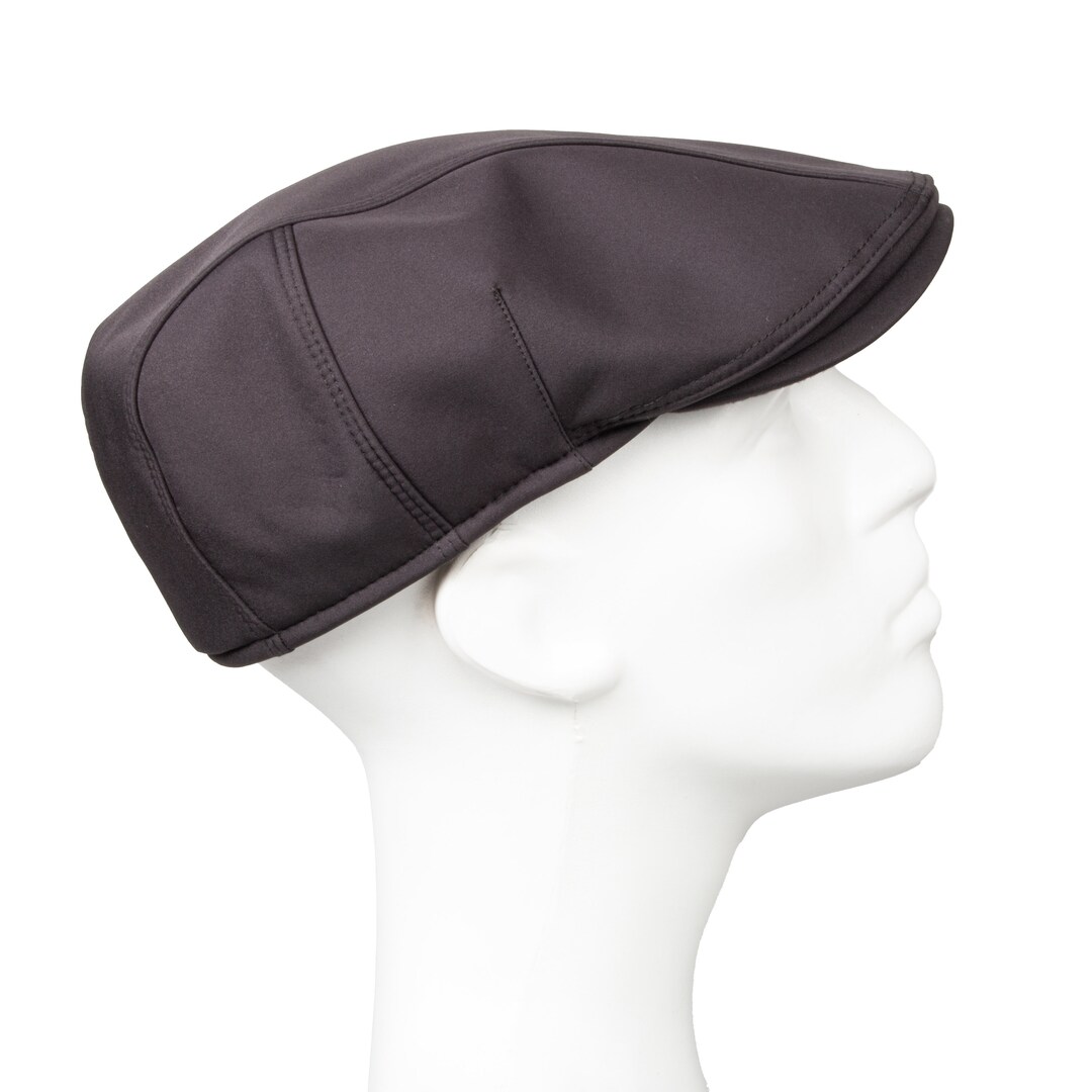 Dark Gray Water Resistant Flat Cap, Peaky Blinders Hat, Ultra Light