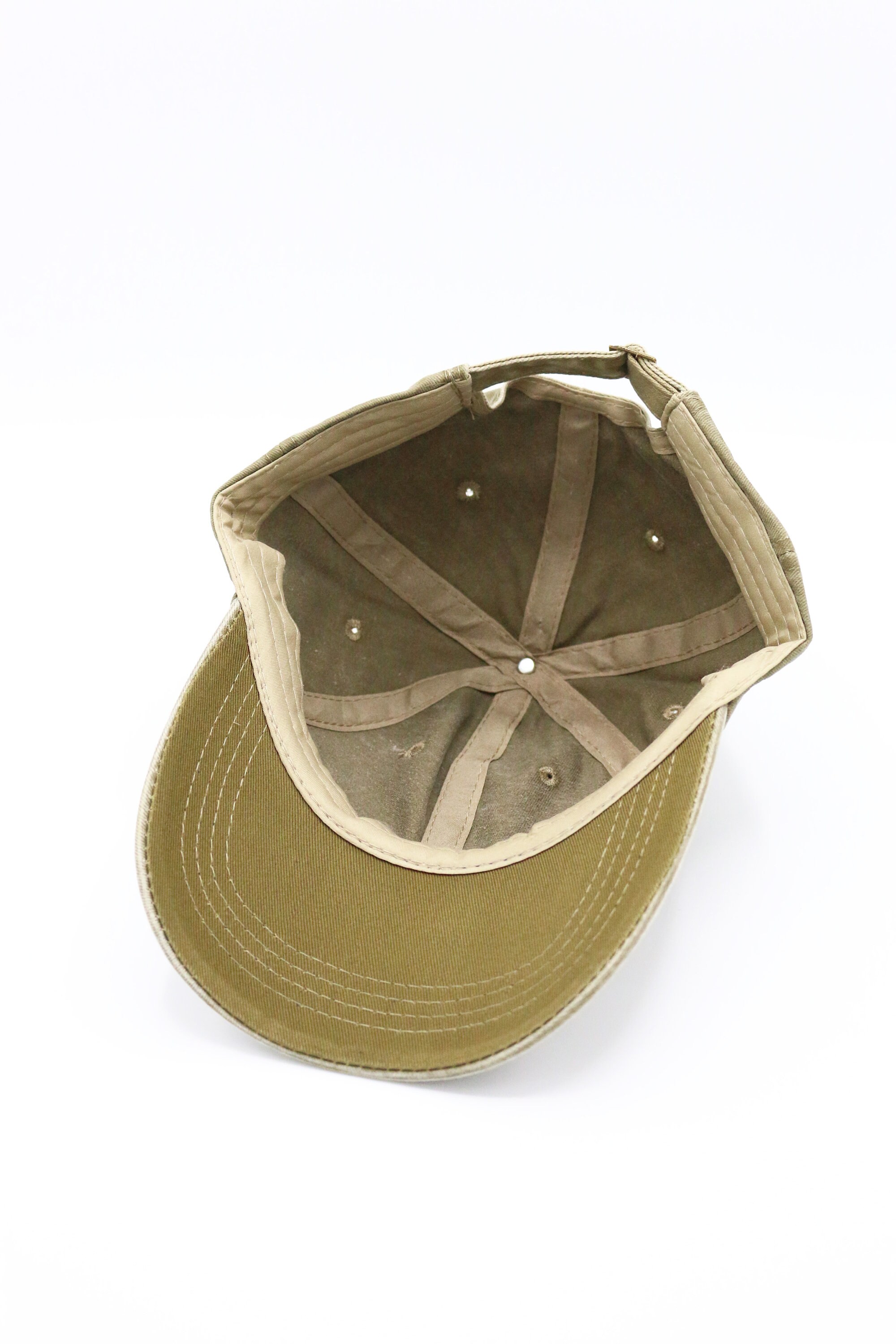 Green Cotton Baseball Cap, Baseball Hat, Pigment Dyed Cap, Men Summer ...