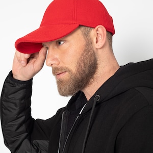 Wool Blend Baseball Hat, Hatsquare Baseball Cap, Winter Hat, Warm Hat, Men Baseball Cap, Christmas Gift, Sport Cap, Valentines Day Gift